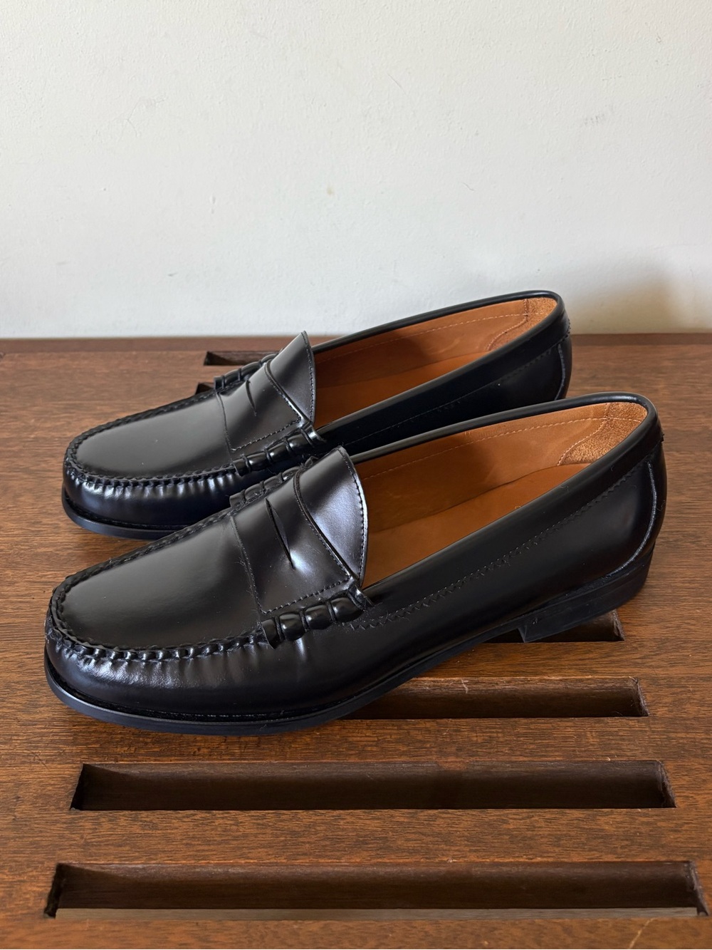 J Crew Camden leather loafers